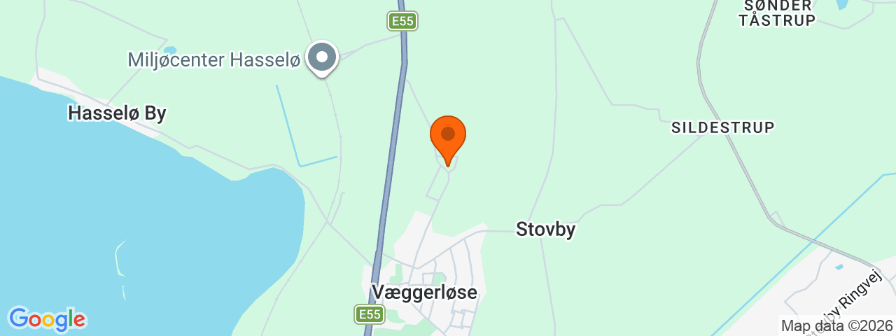 Map preview for Væggerløse