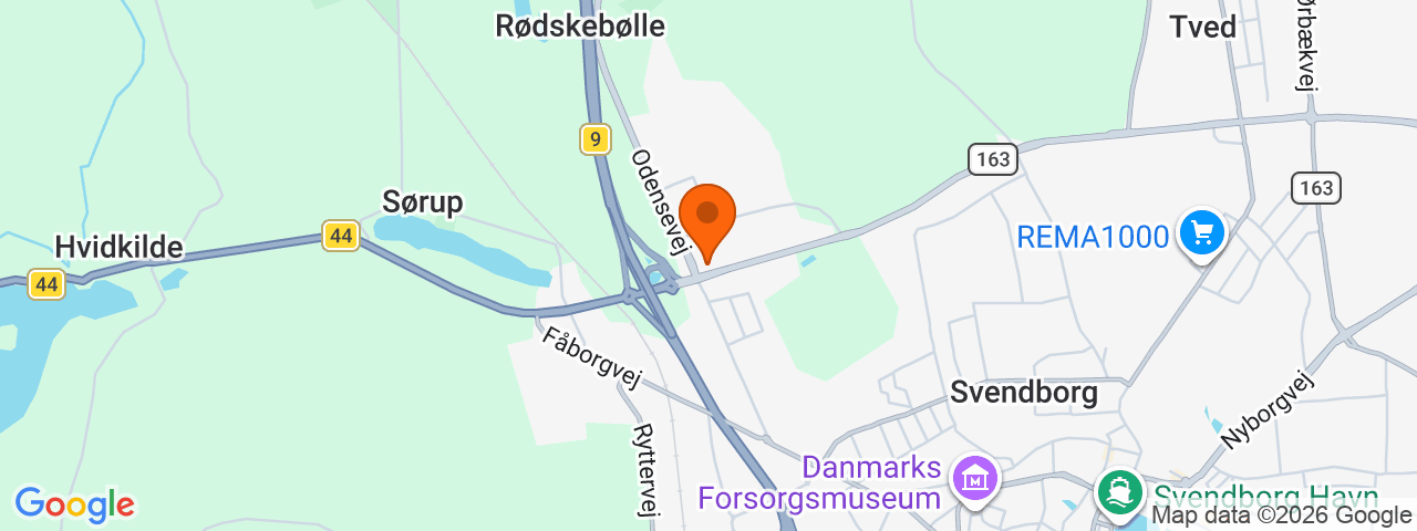 Map preview for Svendborg