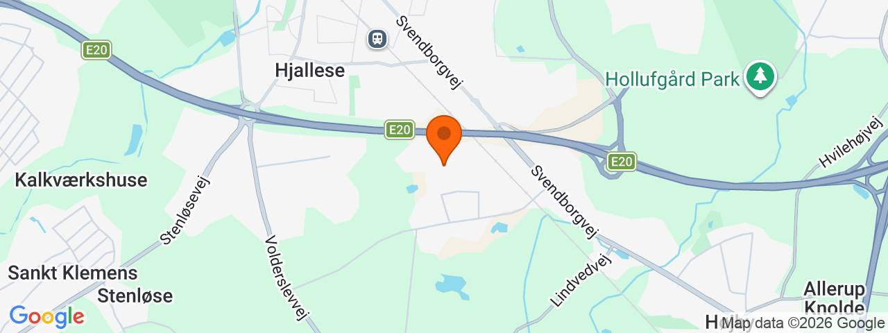 Map preview for Odense S