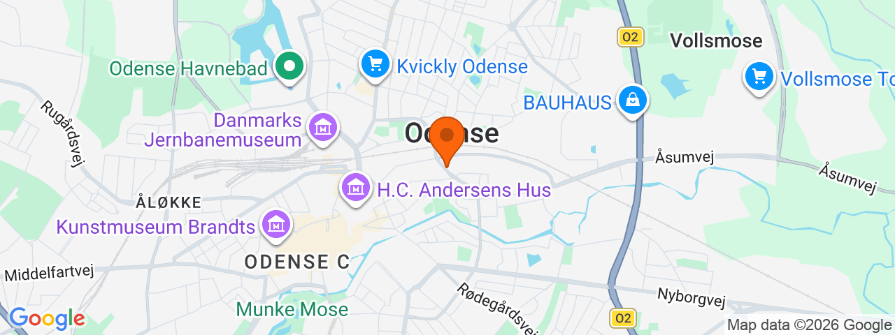 Map preview for Odense C