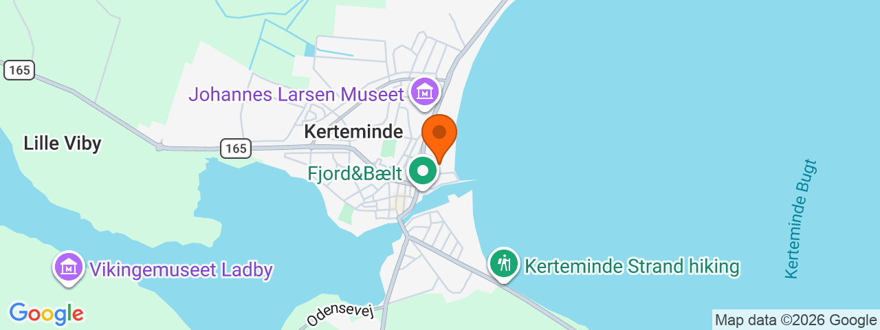 Map preview for Kerteminde