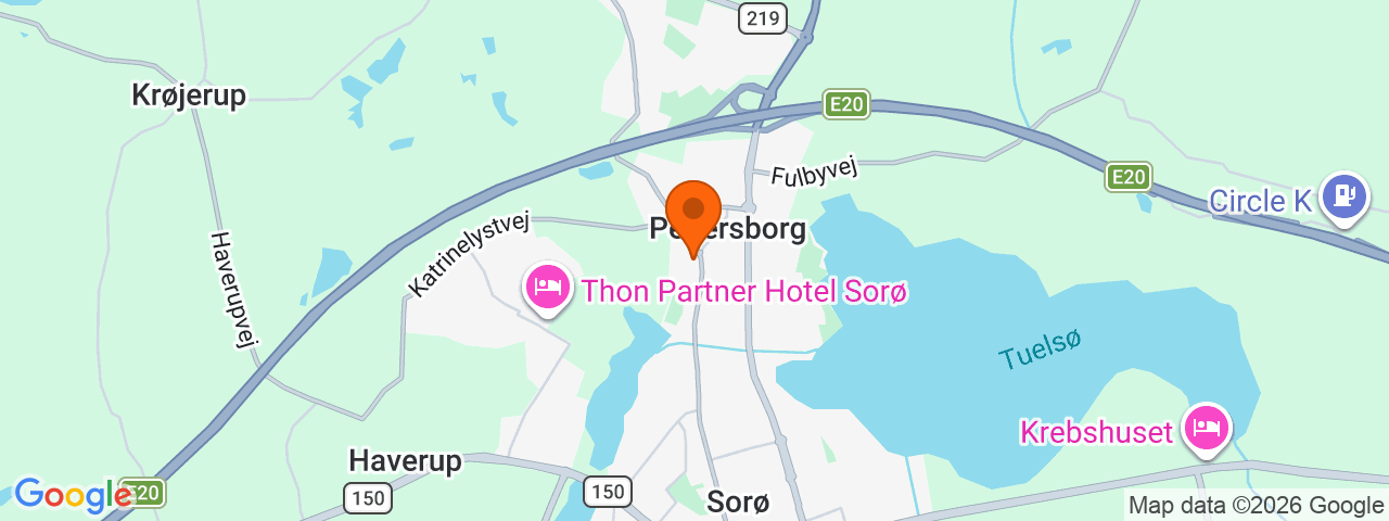 Map preview for Sorø