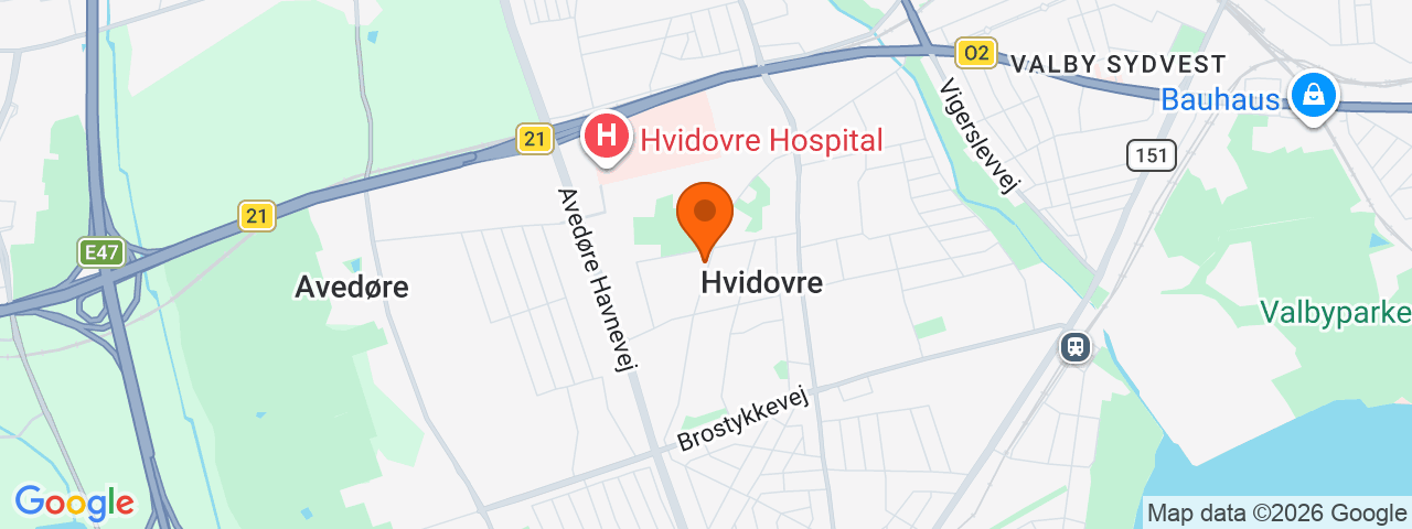 Map preview for Hvidovre