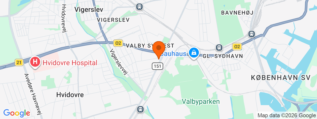 Map preview for Valby
