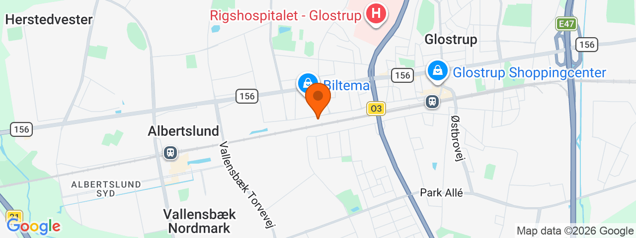 Map preview for Glostrup