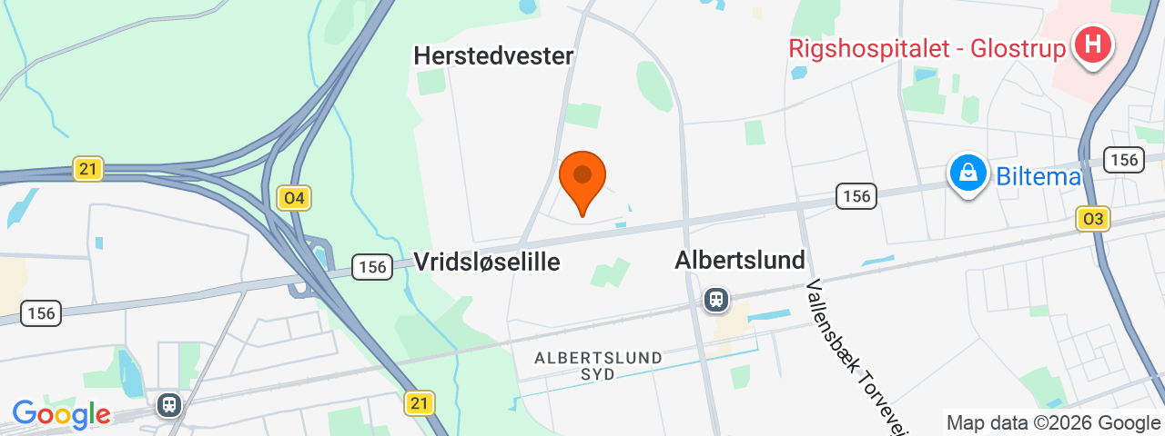 Map preview for Albertslund
