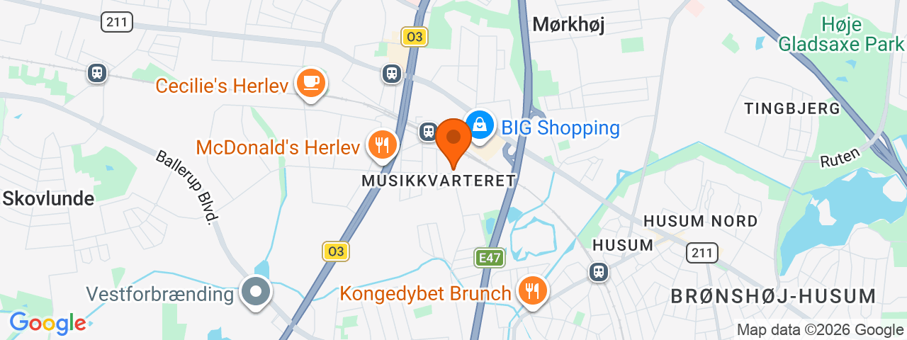 Map preview for Herlev