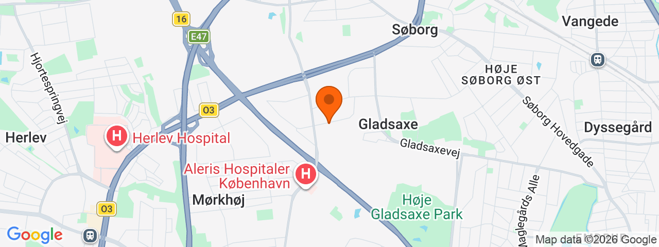 Map preview for Søborg