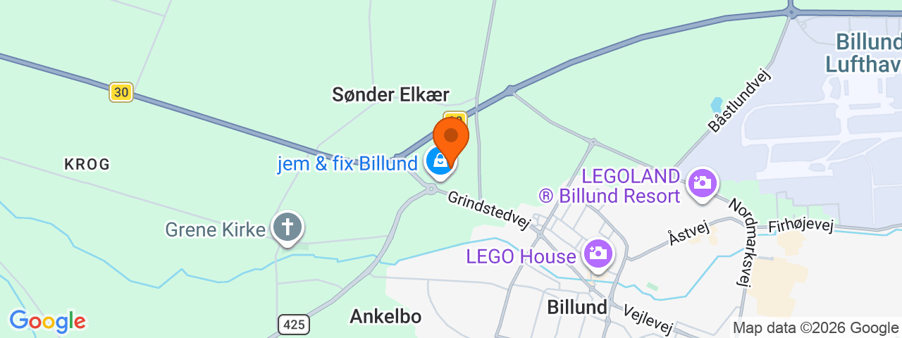 Map preview for Billund