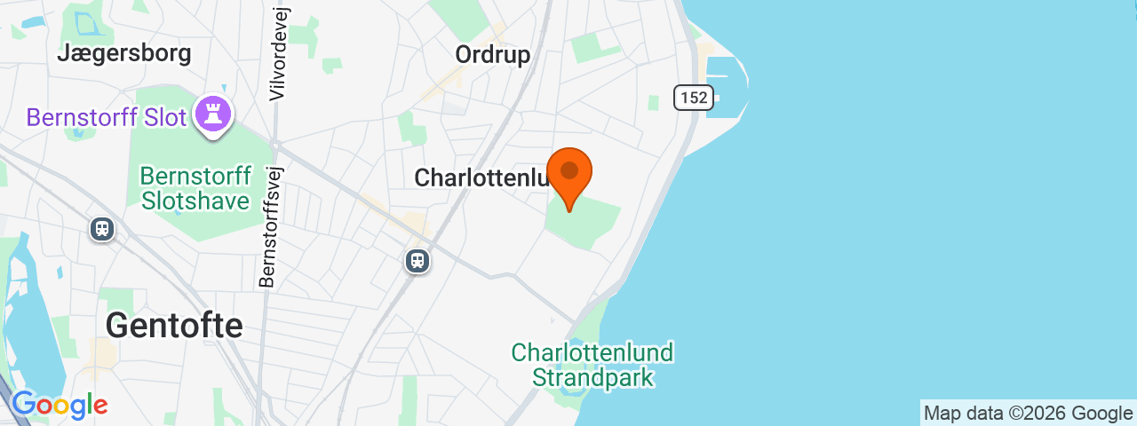 Map preview for Charlottenlund