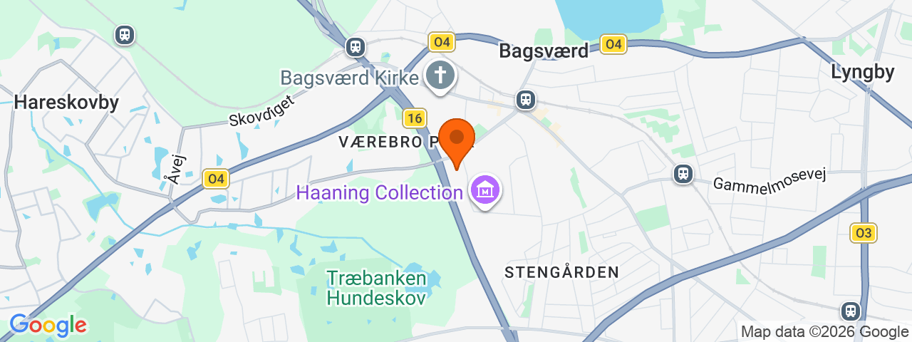 Map preview for Bagsværd