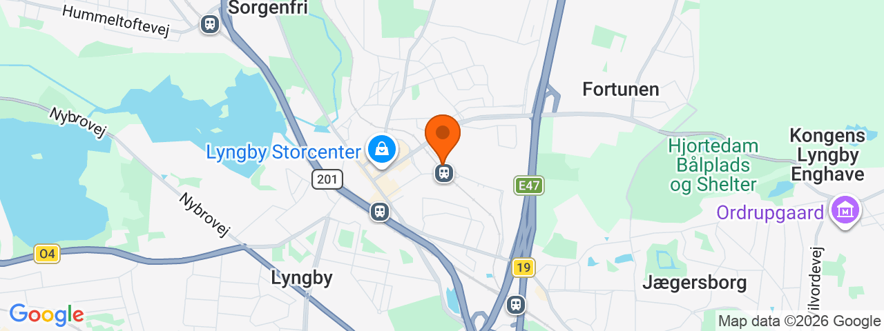 Map preview for Lyngby
