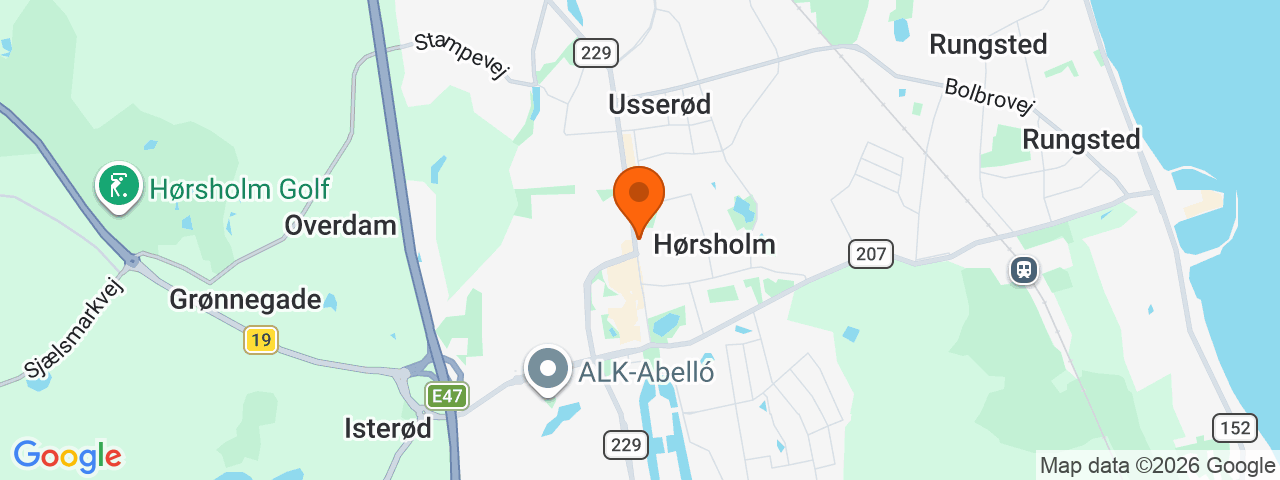 Map preview for Hørsholm