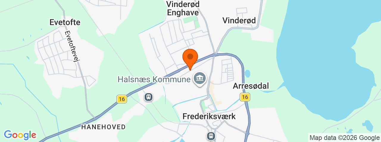 Map preview for Frederiksværk