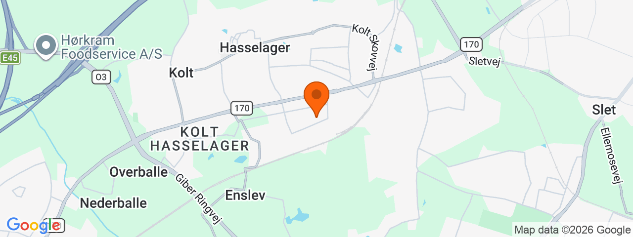 Map preview for Hasselager