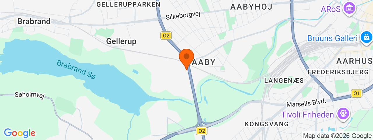 Map preview for Åbyhøj