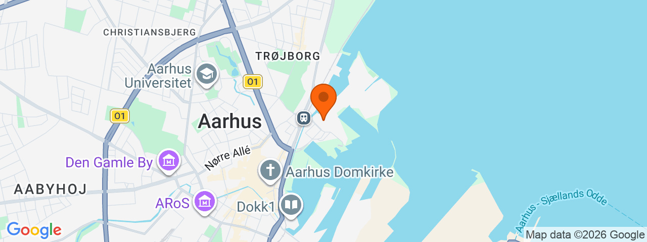 Map preview for Aarhus Ø