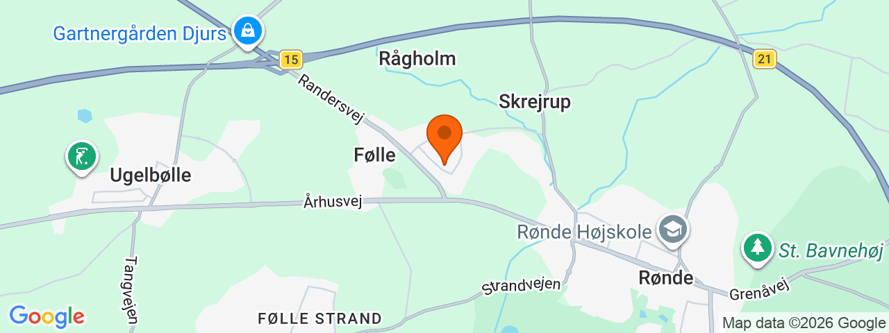 Map preview for Rønde