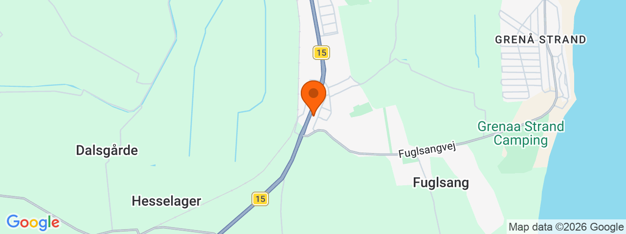Map preview for Grenå