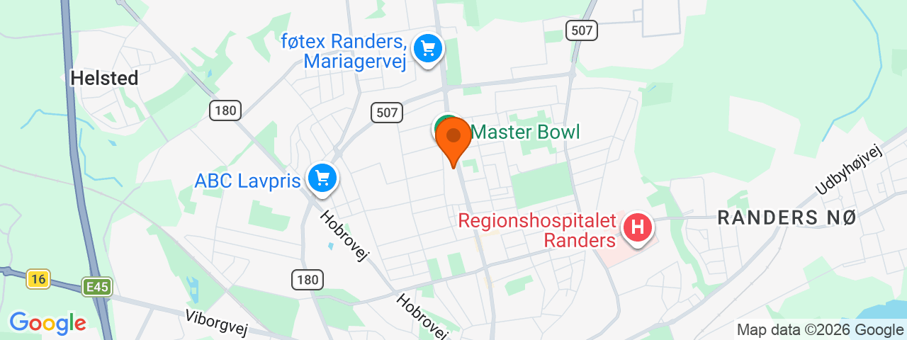 Map preview for Randers NV