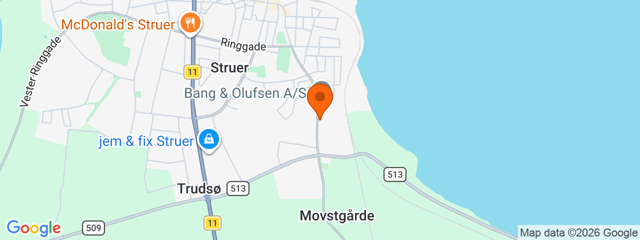 Map preview for Struer