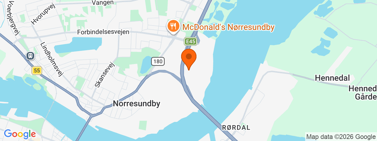 Map preview for Nørresundby